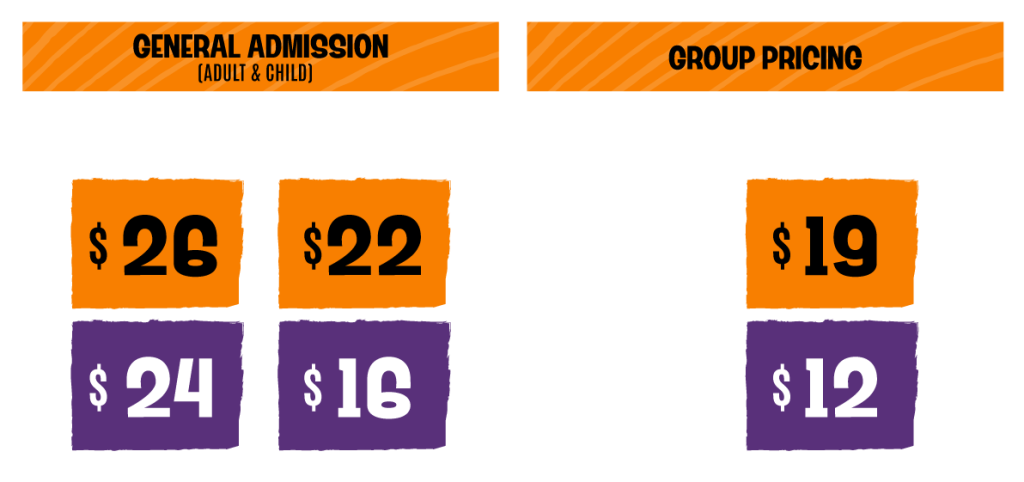 The Great Pumpkin Trail 2025 Prices